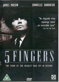 5 Fingers James Mason DVD